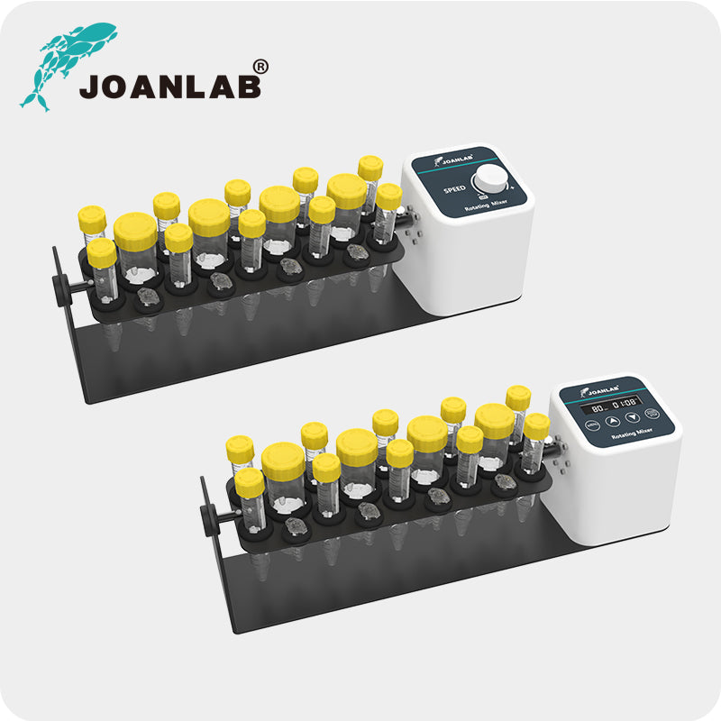 JoanLab RML-80 Pro digital laboratory rotating mixer with combination tube holder