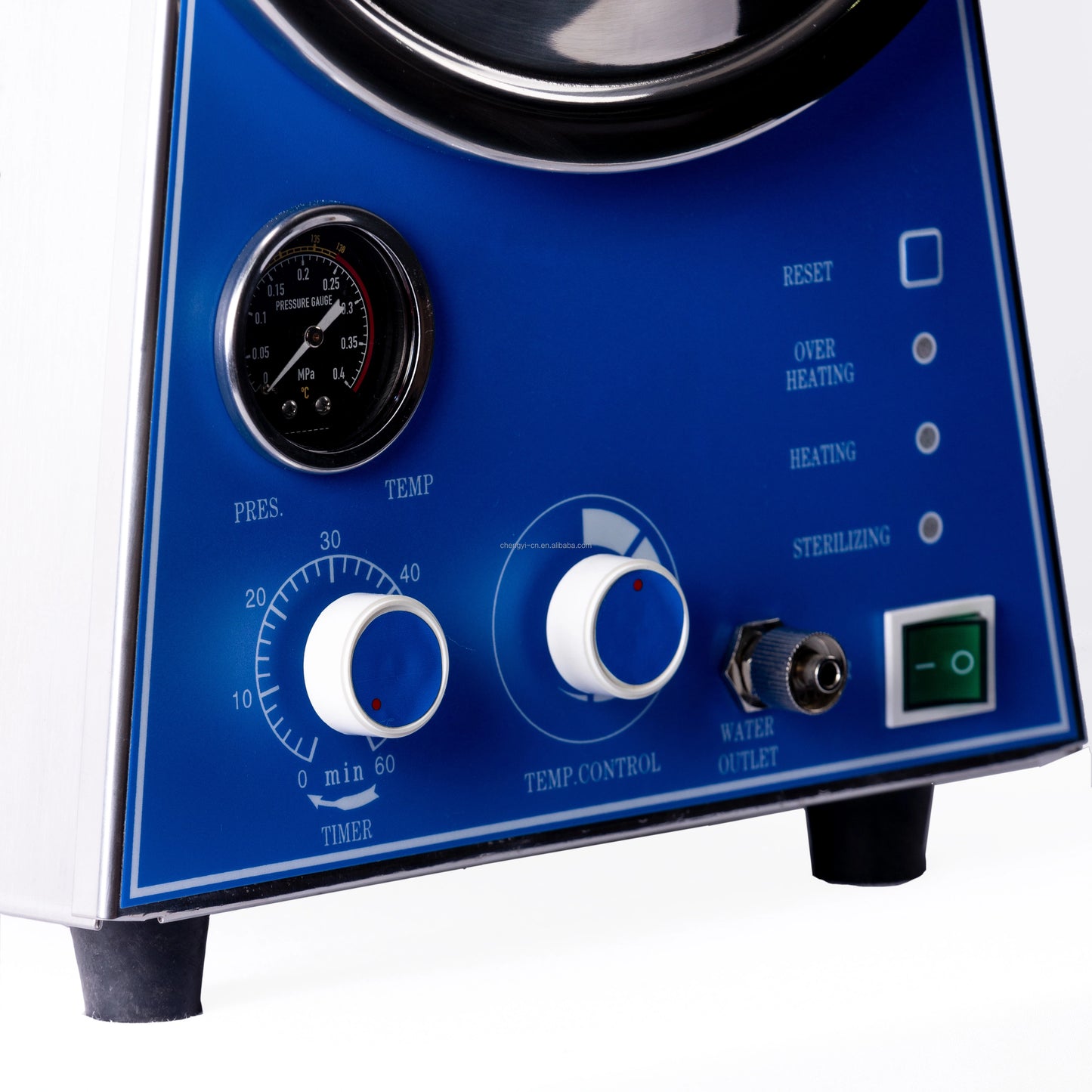Portable 24L Class N Electric Pressure Steam Steriliser | Stainless Steel