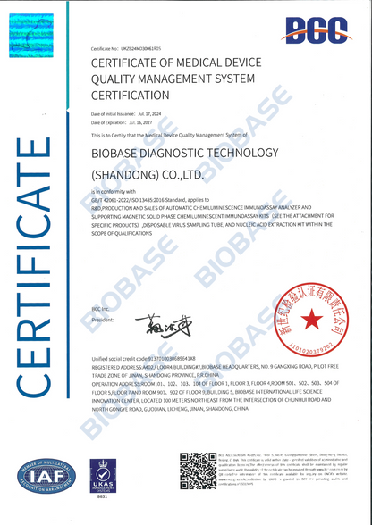 BIOBASE BKM-K Class B Benchtop Steam Autoclave (BKM-K18BE &BKM-K23BE)