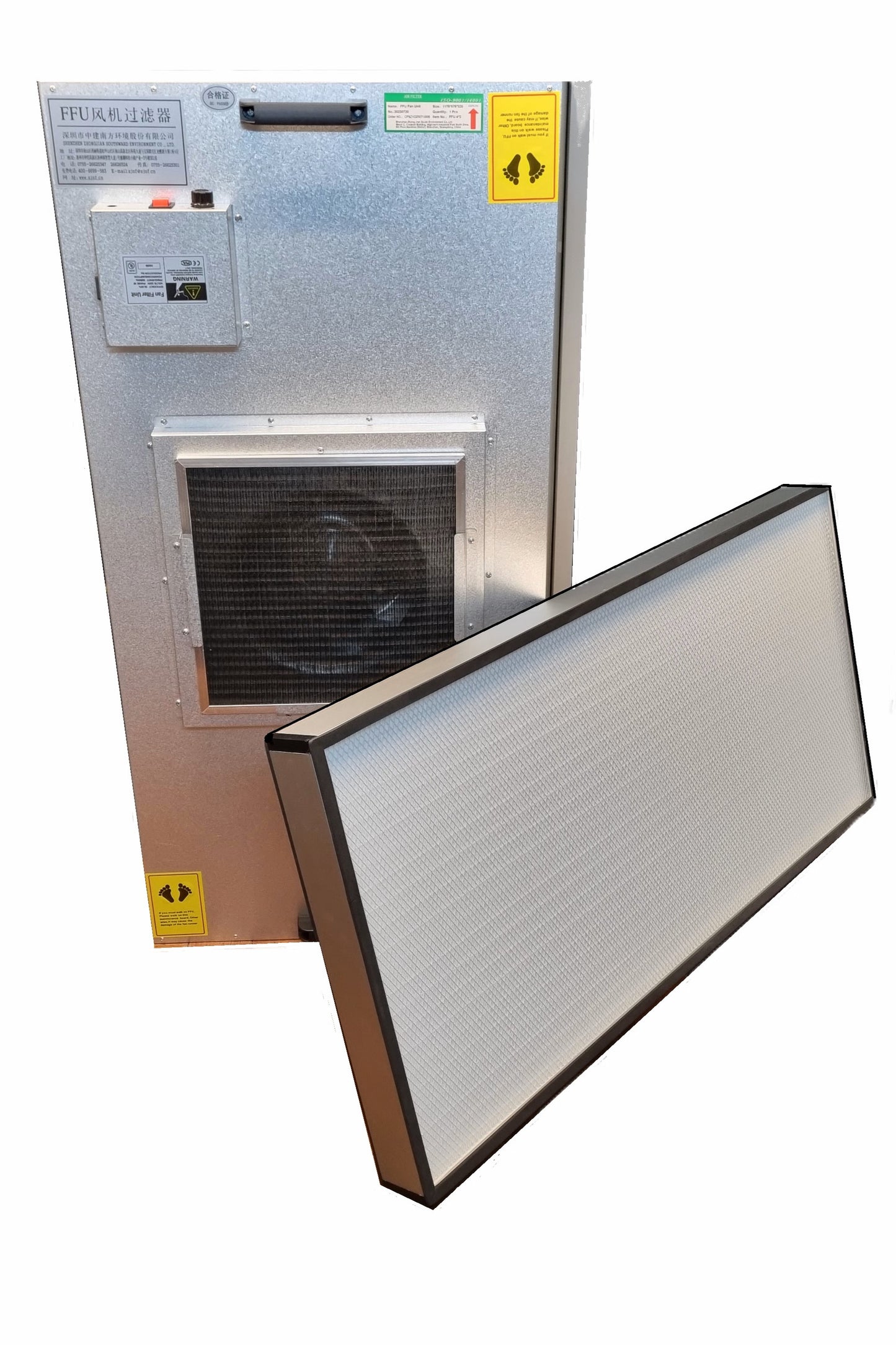 H14 Laminar Flow Hood FFU (Galvanised / Stainless Steel Options)