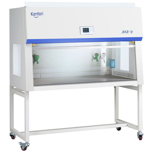 JHZ Vertical Laminar Flow Clean Bench – ISO Class 5 / H14 HEPA Filtration