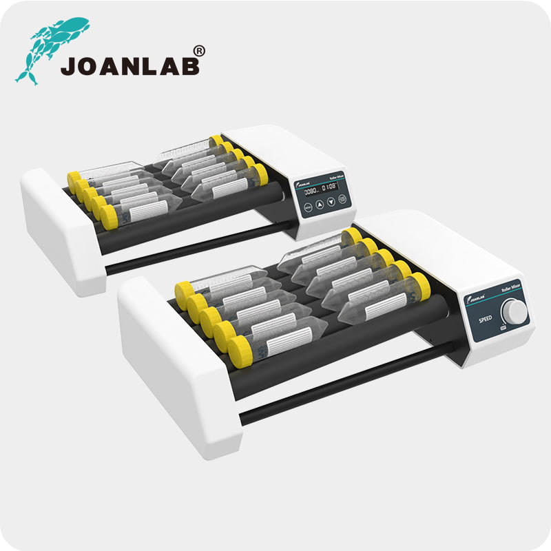 JoanLab RM-8H Digital Roller Mixer – 8 Roller Laboratory Tube Mixer