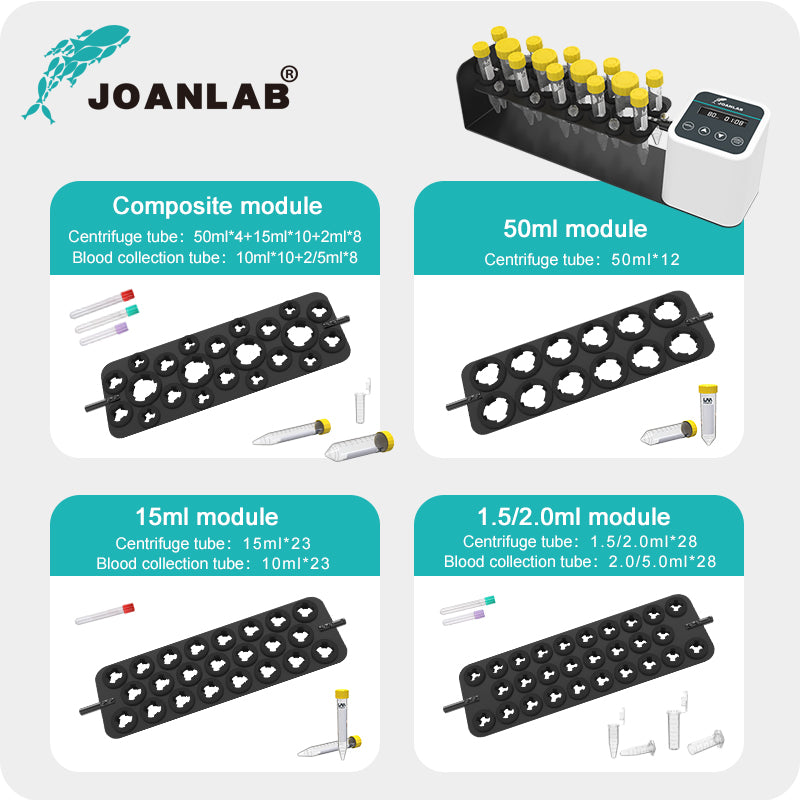JoanLab RML-80 Laboratory Rotating Mixer – Multi-Angle Tube Mixer