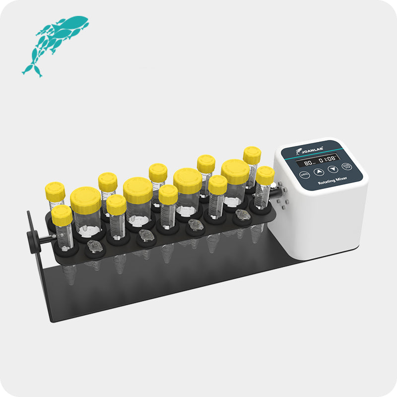 JoanLab RML-80 Pro digital laboratory rotating mixer with combination tube holder