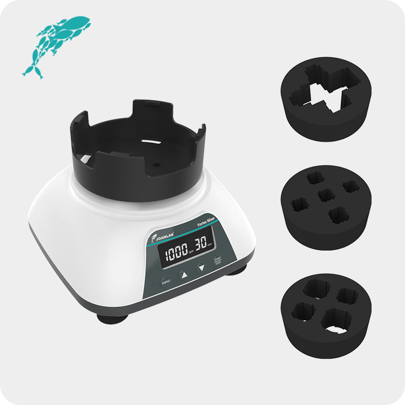 oanLab VM550X laboratory vortex mixer for glass sample vials