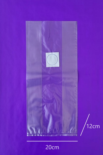 Large FRUITING Bags 20x12x45cm .50UM Large Filter Fruiting Bag
